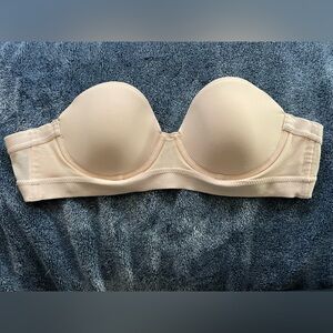 Strapless Smooth Nude Push-Up Bra - Women Intimates